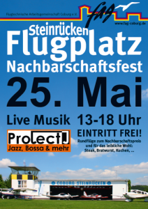 Plakat 25.5.2014 Flugplatz Steinruecken